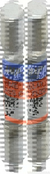 Cylindrical Time Delay Fuse: CC, 12 A, 10.4 mm Dia